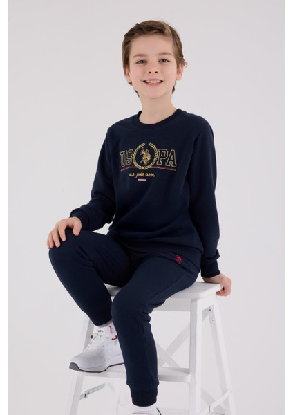 US2232 - Kırmızı - U.s. Polo Assn Kids Erkek Eşofman Takımı