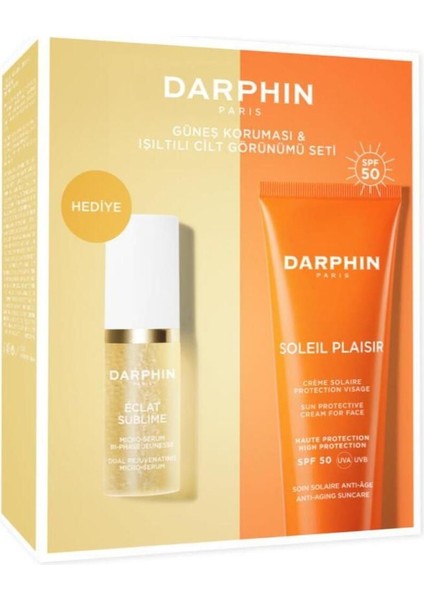 Darphin Soleil Güneş Koruması ve Işıltılı Cilt Görünümü Seti