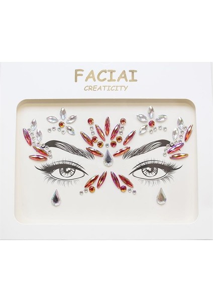 Kristal Göz Taşı Vücut Süsleme Taşı Yüz Süsleme Makyaj Taşı Kırmızı fiyatları