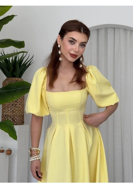 Jama Midi Boy Elbise