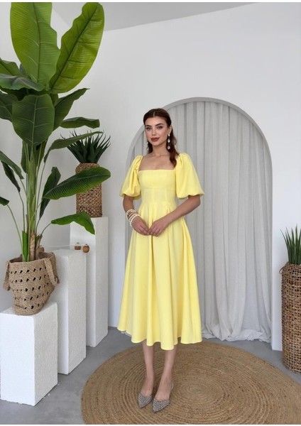 Jama Midi Boy Elbise