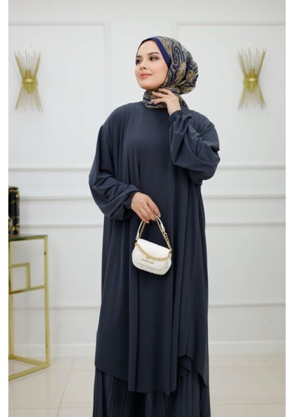 Kadın Tesettür Pantolonlu Takım 2'li Takım Tunik & Pantolon fiyatları