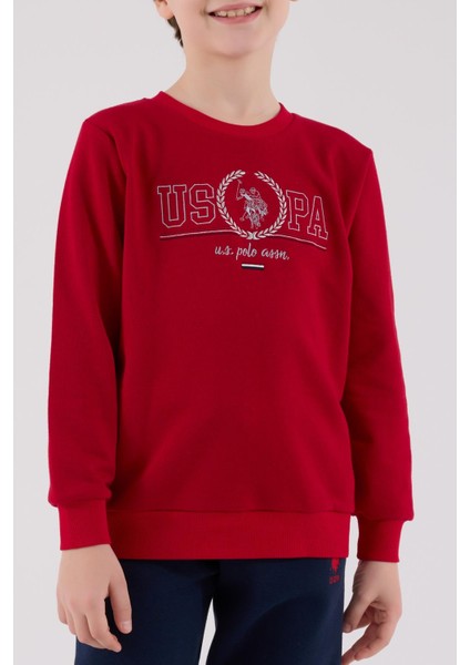 US2232 - Kırmızı - U.s. Polo Assn Kids Erkek Eşofman Takımı fırsatları