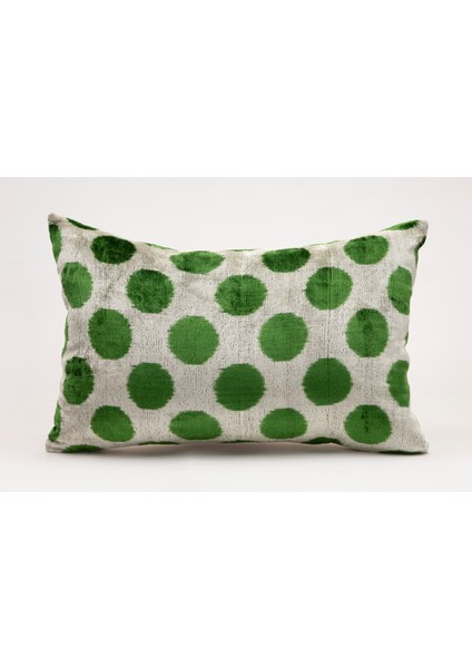 Ipek Kadife Ikat Dekoratif Kırlent Kılıfı