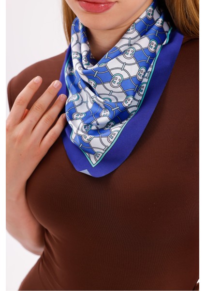 Sapphire Zincir Model Fular Estascarf 48 x 48 cm fiyatları