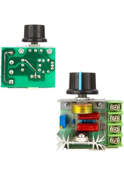 Weko CA-2000W Ac 220 Volt Tristör Yüksel Voltaj Regülatörü Hız Azaltıcı Sıcaklık Dimmer Düzenleyici