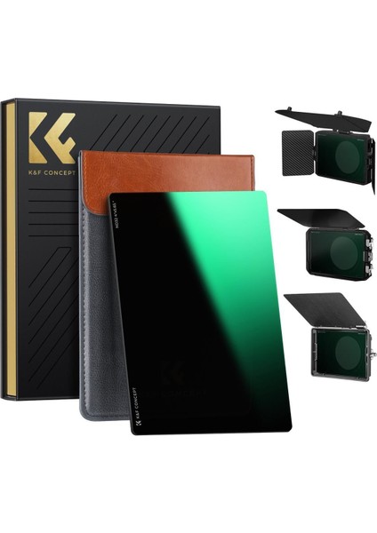 K&f Nano-X Nd4 (2 Stop) 4x5.65 Filtre Tilta Smallrig ve Diğer Matbox ile Uyumlu Hd Optik Cam fırsatları