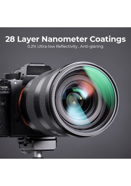 K&f Concept 77MM Nano-X Mc-Uv 28 Çok Katmanlı Kaplamaya Sahip Koruma Filtresi 8k Ultra Hd fiyatları