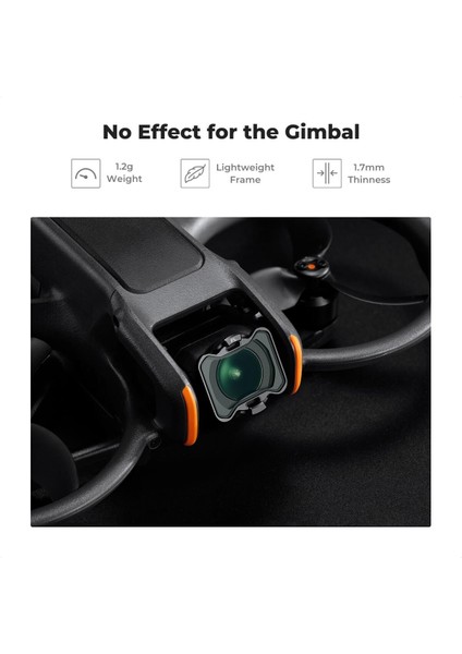 K&f Concept Djı Avata 2 Polarize Filtre 28 Çok Katmanlı Parlama ve Yansımayı Azaltan Hd Optik Cam fırsatları