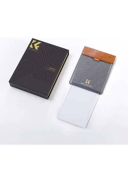 K&f Nano-X Mavi Çizgi 4x5.65 Filtre Tilta ve Smallrig ve Diğer Matbox ile Uyumlu 4mm Hd Optik Cam