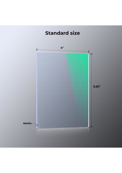 K&f Nano-X Mavi Çizgi 4x5.65 Filtre Tilta ve Smallrig ve Diğer Matbox ile Uyumlu 4mm Hd Optik Cam fiyatları