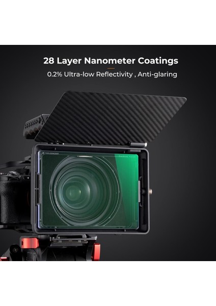 K&f Nano-X Mavi Çizgi 4x5.65 Filtre Tilta ve Smallrig ve Diğer Matbox ile Uyumlu 4mm Hd Optik Cam fırsatları