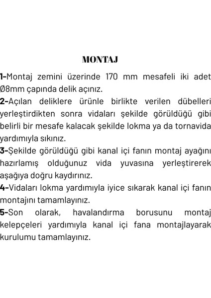 Aırcol Kf - 200 Yuvarlak Kanal Tipi Aspiratör fırsatları