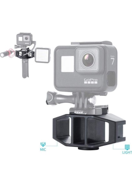 Ulanzi Gp-1 Aksiyon Kamerası Vlog Çift Metal Ayak Montajı 1380 fiyatları