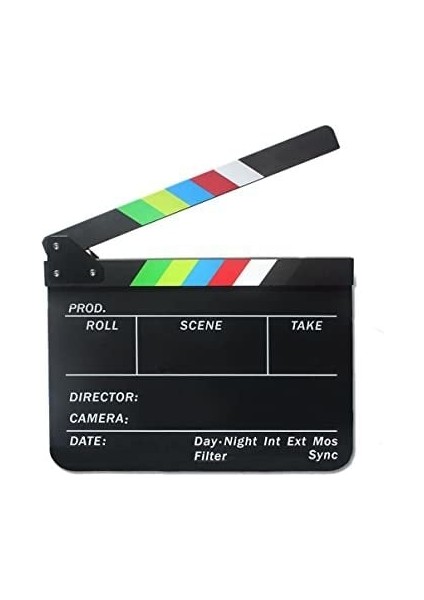 Andoer Ca-Fcb Renkli Yönetmen Tahtası (Siyah) D9502