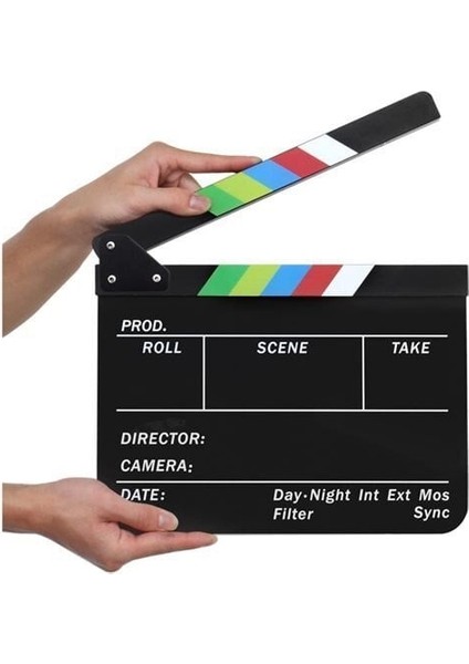 Andoer Ca-Fcb Renkli Yönetmen Tahtası (Siyah) D9502 modelleri