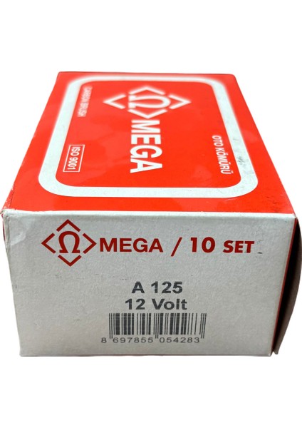 A125 Şarj Kömürü 10 Adet Fiyatı