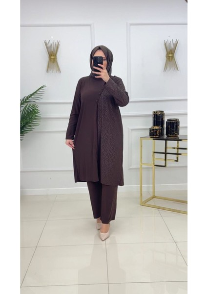 Kadın Tesettür Takım 2'li Tunik & Pantolon Takımı