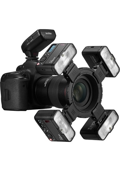 MF12 Makro Flaş Ikili Kit Olympus Uyumlu modelleri