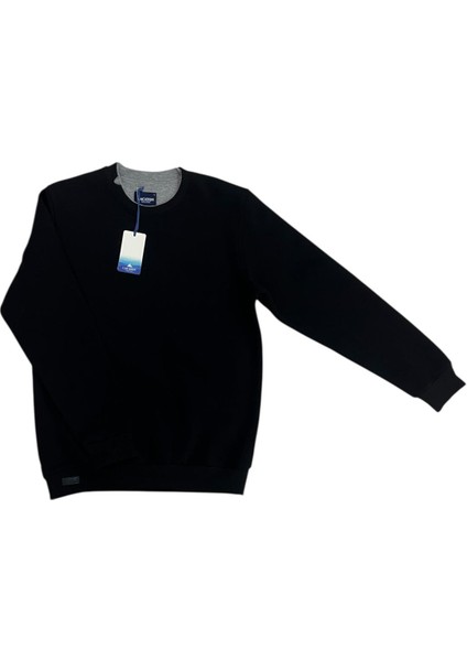 Erkek 3 Iplik Bisiklet Yaka Sweatshirt modelleri