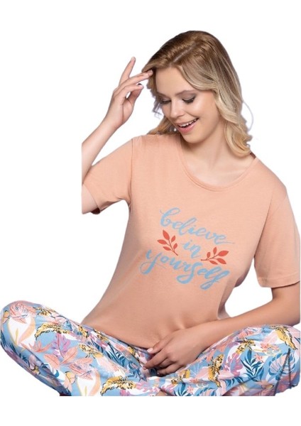 Kadın Kısa Kollu Pijama Takımı M/xxl Stella Yumuşak Rahat Ev Giyim Hediyelik fiyatları