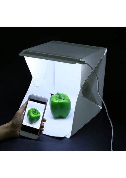 Oem Marka 5022 LED Küp Ürün Çekim Çadırı 20X20X20