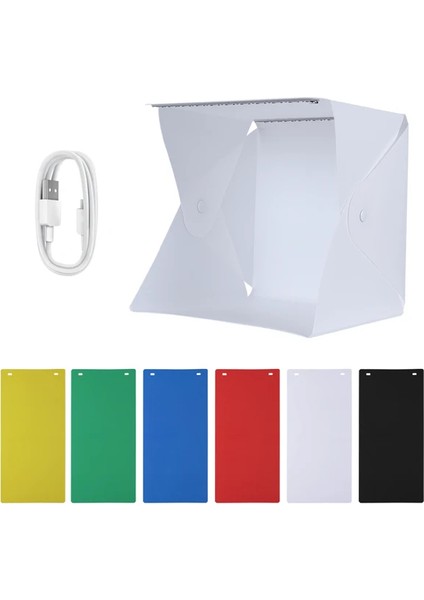 Oem Marka 5022 LED Küp Ürün Çekim Çadırı 20X20X20 indirimleri