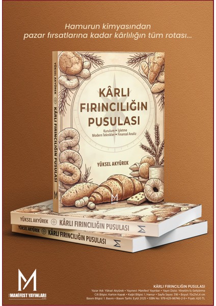 Manifest Yayınları Kârlı Fırıncılığın Pusulası Yüksel Akyürek 9786259674629 modelleri