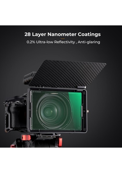 K&f Nano-X Black Mist 1/4 4x5.65 Filtre Tilta ve Smallrig ve Diğer Matbox ile Uyumlu 4mm Hd Optik Cam indirimleri
