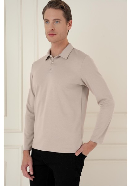 Ts 893 Slim Fit Bej Spor T-Shirt fiyatları