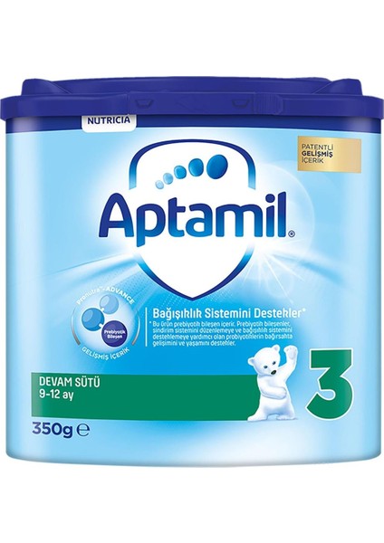 Aptamil Devam Sütü Maması No3 9-12 Ay 350 gr