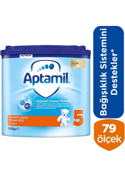 Aptamil Çocuk Devam Sütü Maması No5 2 Yaş+ 350 gr