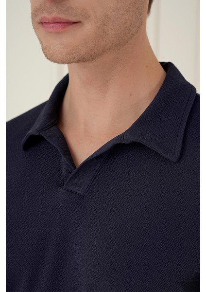 Ts 890 Slim Fit Lacivert Spor T-Shirt indirimleri