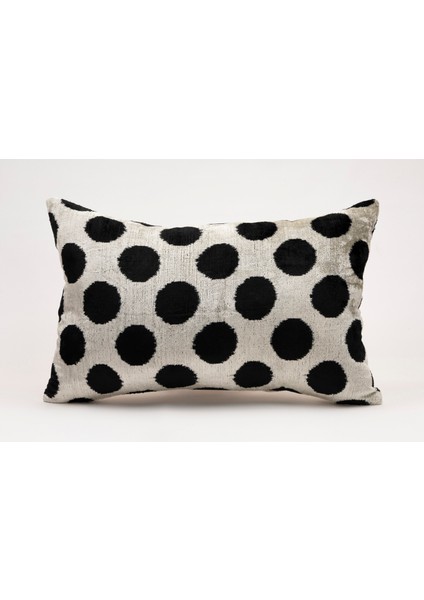 Ipek Kadife Ikat Dekoratif Kırlent Kılıfı