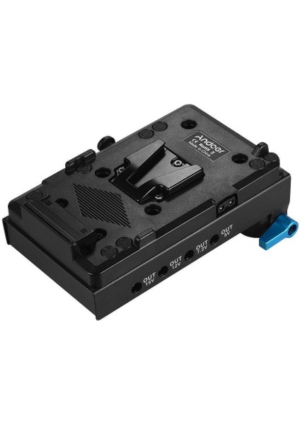 Andoer D6325 V Montaj V-Kilit Pil Plakası Adaptörü