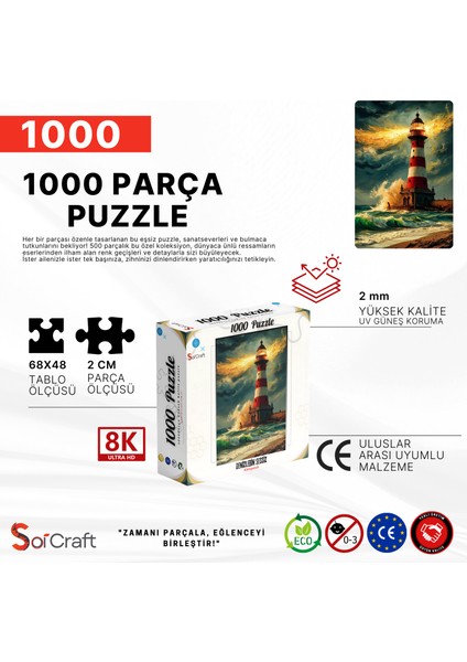 1000 Arça Puzzle Denizlerin Sessiz Koruyucusu
