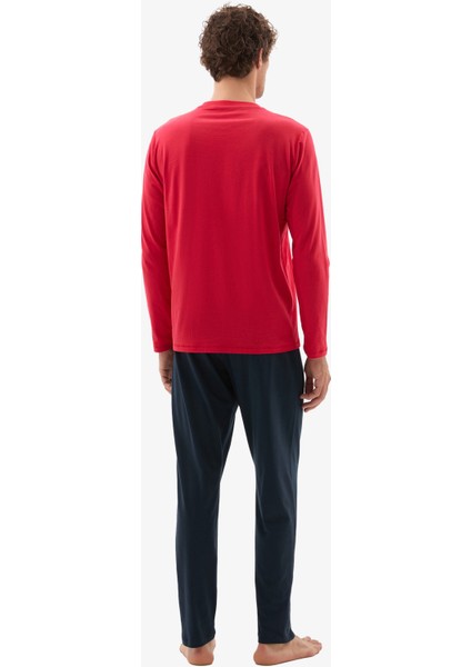 Erkek Pijama Takımı 40792 - Kırmızı indirimleri