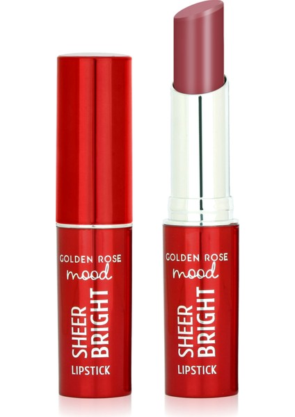 Mood Sheer Parlak Ruj NO:107 Mood Mauve fırsatları