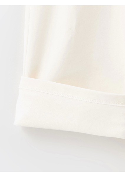 Lcw Kids Ekru Beli Lastikli Kız Çocuk Kalın Jogger Eşofman Altı fırsatları