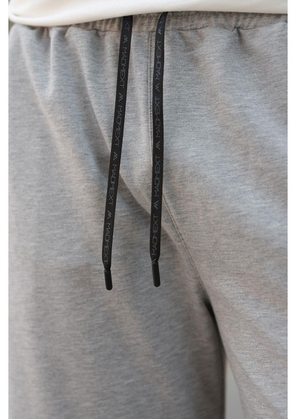 Gri Rahat Kesim Paçası Lastikli Erkek Eşofman Altı E6573 modelleri