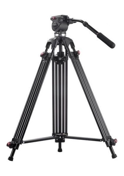 Jieyang 0606B 185CM Profesyonel Video Tripod