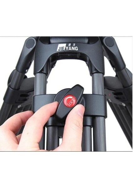 Jieyang 0606B 185CM Profesyonel Video Tripod fırsatları