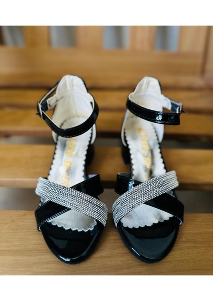 Gala Önü Çapraz Çocuk Topuklu Ayk