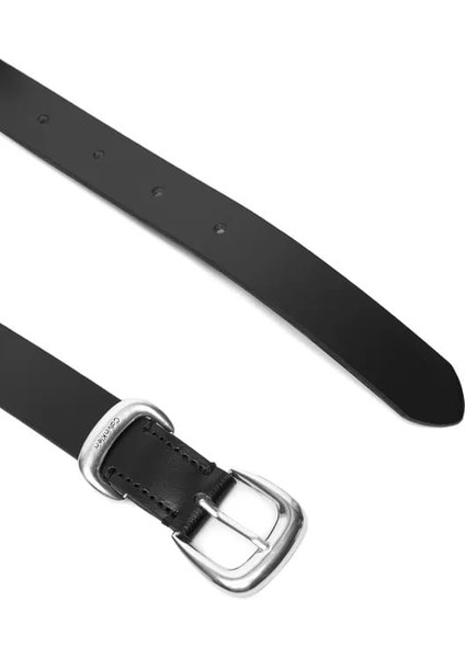 Kadın Metal Tokalı 25 mm Kemer - Siyah fiyatları