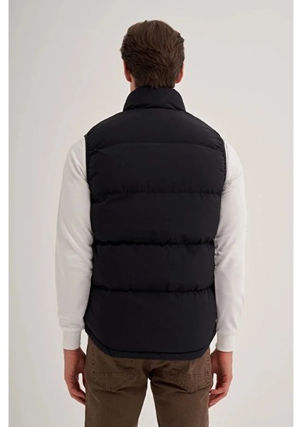 Shadow Slim Fit Elyaf Dolgulu Crinkle Kumaş YELEK-10260 modelleri