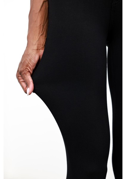 Siyah Ithal Full Likra Toparlayan Skinny Jean 7277 fiyatları