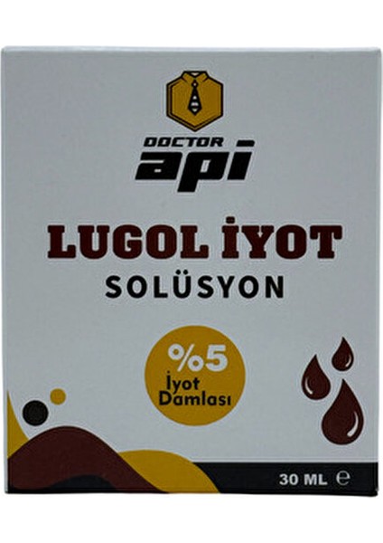 Lugol Iyot %5 - 30 ml modelleri