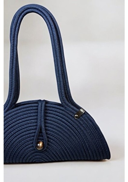 Mia Kadın Hasır Görünümlü Omuz Çantası Doğal Ahşap Boncuk Detaylı Basic Koleksiyon fırsatları