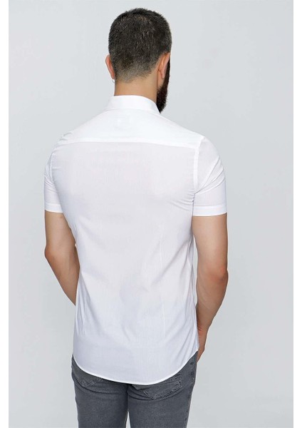 Gk 659 Beyaz Klasik Gömlek indirimleri