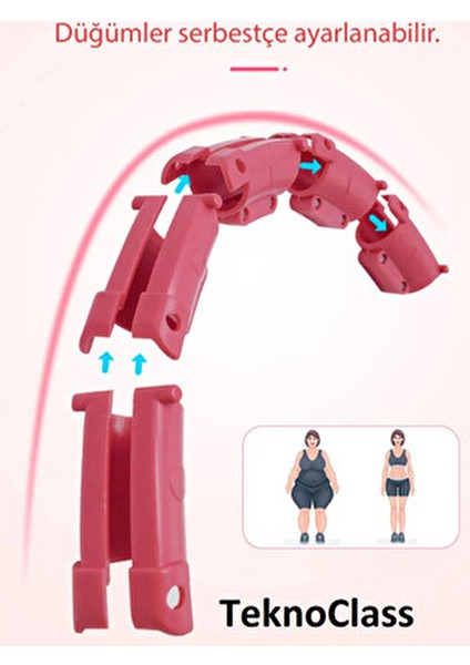 egzersiz çemberi egzersiz halkası ağırlıklı bel kalça bacak kol bölgesi ayarlanabilir modelleri